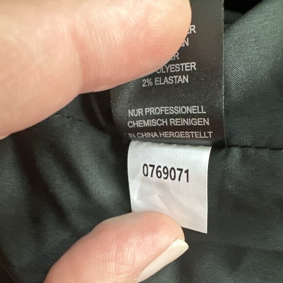 Rachel Zoe Velvet Blazer Jacket Womens M Emerald Green Gold Bttns Steampunk Work - Picture 14 of 14